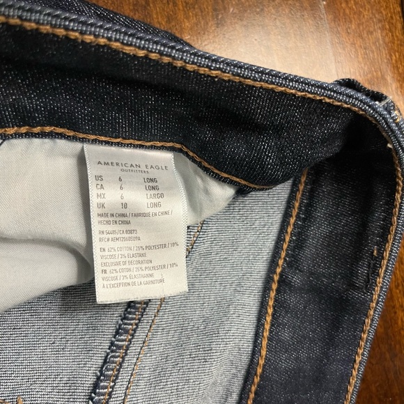American Eagle Stretch Skinny Jeans - Size 6 - Picture 4 of 4